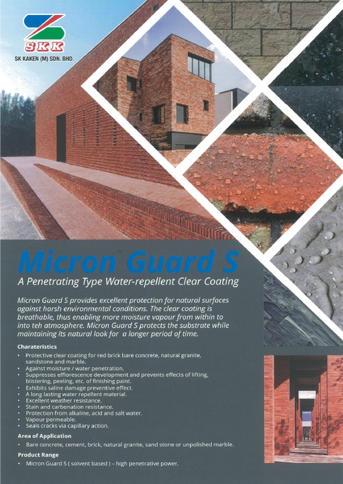 Micron Guard S (Water-repellent coatings)